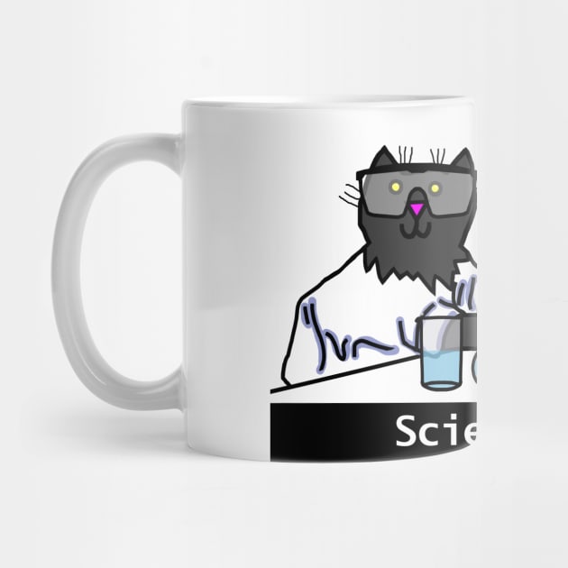 Science Cat by ellenhenryart